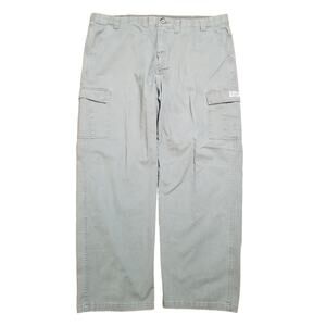 Wrangler Cargo Jeans Authentic Issue Real Comfortable Olive Green Size 42W X 32L